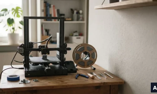 Zestaw startowy na pierwszą drukarkę 3D — drukarka i akcesoria